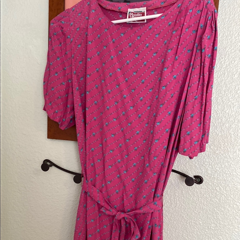 Pink Floral Dress